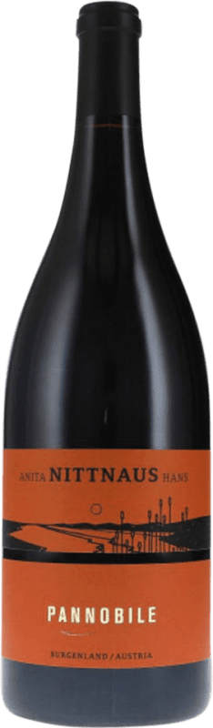 91,95 € Envío gratis | Vino Tinto Nittnaus Anita & Hans Pannobile I.G. Burgenland Burgenland Austria Blaufränkisch, Zweigelt Botella Magnum 1,5 L