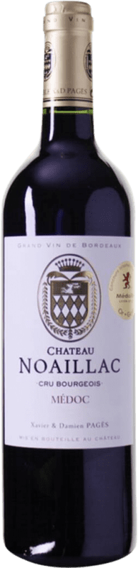 25,95 € 免费送货 | 红酒 Château Noaillac Cru Bourgeois A.O.C. Médoc 波尔多 法国 Merlot, Cabernet Sauvignon, Petit Verdot 瓶子 75 cl