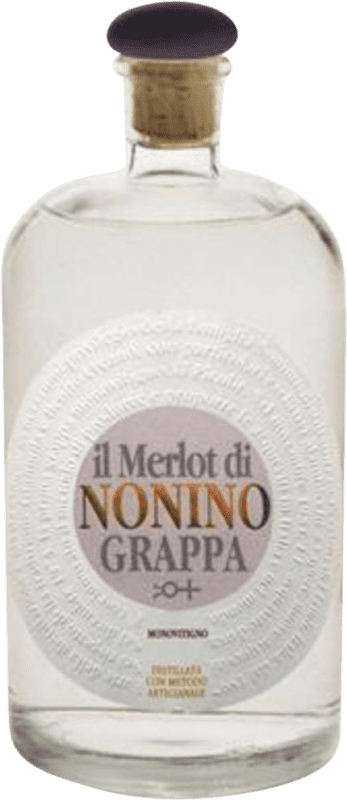 149,95 € Spedizione Gratuita | Grappa Nonino Monovitigno Klares Destillat D.O.C. Friuli Friuli-Venezia Giulia Italia Bottiglia Speciale 2 L