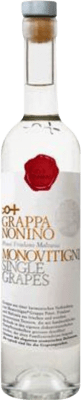 33,95 € Envio grátis | Aguardente Grappa Nonino Monovitigno Single Grapes D.O.C. Friuli Friuli-Venezia Giulia Itália Garrafa Medium 50 cl