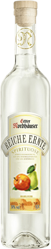 15,95 € Envio grátis | Licores Echter Nordhäuser Reiche Ernte Alemanha Garrafa Medium 50 cl Apfel — Maçã, Birne — Pêra