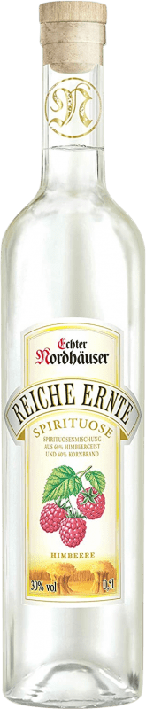 15,95 € Envio grátis | Licores Echter Nordhäuser Reiche Ernte Alemanha Garrafa Medium 50 cl Himbeere — Framboesa