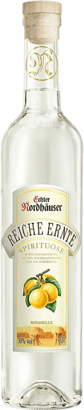 15,95 € Spedizione Gratuita | Liquori Echter Nordhäuser Reiche Ernte Germania Bottiglia Medium 50 cl Mirabelle — Mirabella