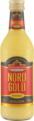 4,95 € Бесплатная доставка | Сливочный ликёр Nordbrand Nordhausen Advokat Eierlikör Германия треть литровая бутылка 35 cl