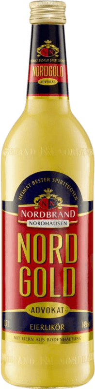 14,95 € Бесплатная доставка | Ликёры Nordbrand Nordhausen Advokat Eierlikör Германия бутылка 70 cl