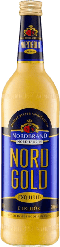 7,95 € Envio grátis | Licores Nordbrand Nordhausen Exquisit Eierlikör Alemanha Garrafa 70 cl