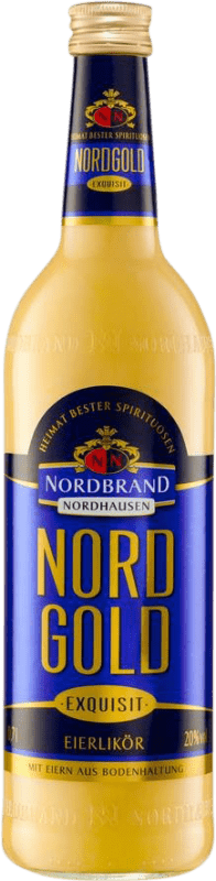 11,95 € Envio grátis | Licores Nordbrand Nordhausen Exquisit Eierlikör Alemanha Garrafa 70 cl