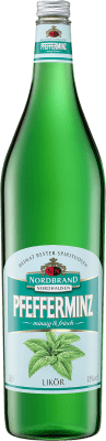 26,95 € Kostenloser Versand | Liköre Nordbrand Nordhausen Pfefferminzlikör Deutschland Spezielle Flasche 3 L