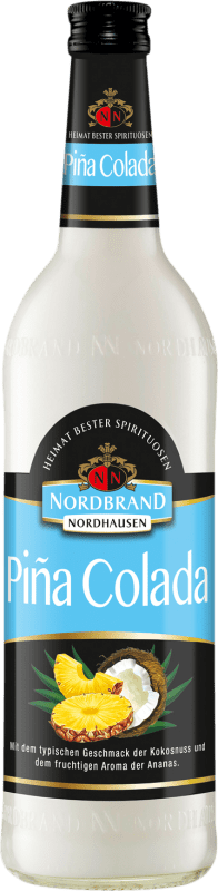 4,95 € Envio grátis | Licores Nordbrand Nordhausen Piña Colada Cocktail Alemanha Garrafa 70 cl