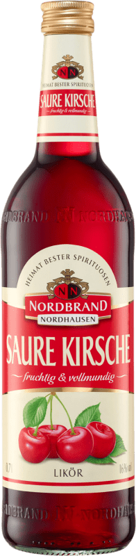 4,95 € Envio grátis | Licores Nordbrand Nordhausen Saure Kirsch Alemanha Garrafa 70 cl