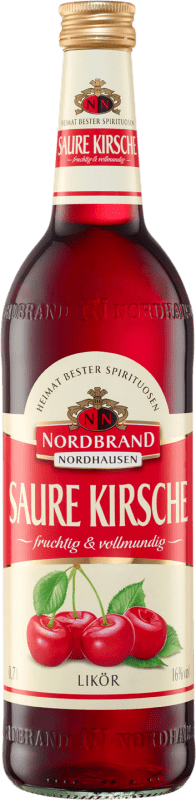 9,95 € Бесплатная доставка | Ликёры Nordbrand Nordhausen Saure Kirsch Германия бутылка 70 cl