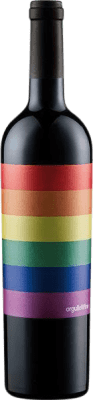 17,95 € Spedizione Gratuita | Vino rosso Orgullo Wine D.O. Bullas Regione di Murcia Spagna Monastrell, Nebbiolo Bottiglia 75 cl