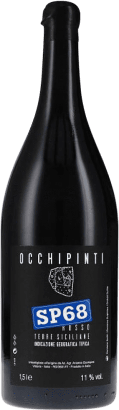 61,95 € 免费送货 | 红酒 Arianna Occhipinti SP68 Rosso D.O.C. Sicilia 西西里岛 意大利 Nebbiolo, Frappato 瓶子 Magnum 1,5 L