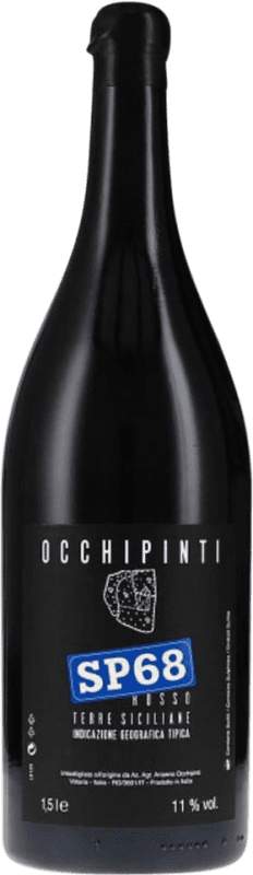 61,95 € Free Shipping | Red wine Arianna Occhipinti SP68 Rosso D.O.C. Sicilia Sicily Italy Nebbiolo, Frappato Magnum Bottle 1,5 L