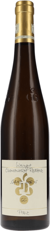 86,95 € Envío gratis | Vino blanco Ökonomierat RebHolz Ganz Horn V.D.P. Grosses Gewächs GG Pfälz Alemania Riesling Botella 75 cl