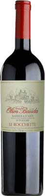 23,95 € Free Shipping | Red wine Olim Bauda Le Rocchette Superiore D.O.C. Barbera d'Asti Piemonte Italy Bottle 75 cl