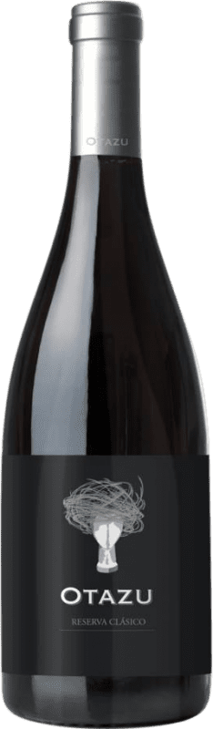 14,95 € 送料無料 | 赤ワイン Señorío de Otazu Clásico 予約 D.O. Navarra ナバラ スペイン Tempranillo, Merlot, Cabernet Sauvignon ボトル 75 cl