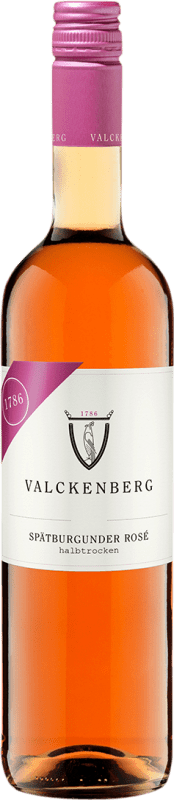 13,95 € 免费送货 | 玫瑰酒 P.J. Valckenberg Rosé 半干半甜 Q.b.A. Rheinhessen Rheinhessen 德国 Pinot Black 瓶子 1 L