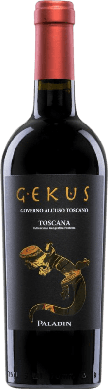 17,95 € Бесплатная доставка | Красное вино Paladin Gekus Governo All'Uso I.G.T. Toscana Тоскана Италия Sangiovese, Nebbiolo бутылка 75 cl