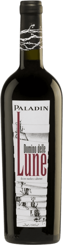 13,95 € Kostenloser Versand | Rotwein Paladin Domino delle Lune Rosso I.G.T. Venezia Venecia Italien Merlot, Cabernet Sauvignon Flasche 75 cl