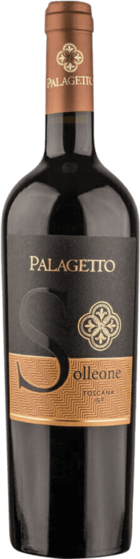 17,95 € Free Shipping | Red wine Palagetto Solleone Rosso I.G.T. Toscana Tuscany Italy Bottle 75 cl