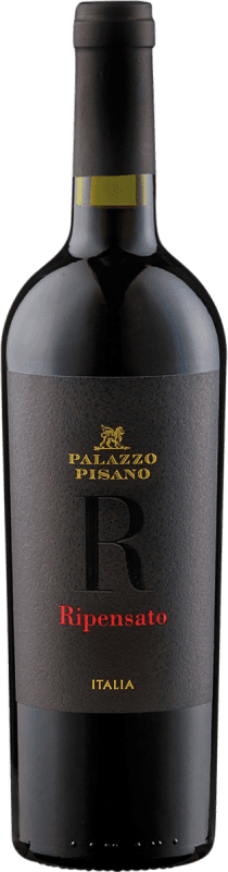 10,95 € Бесплатная доставка | Красное вино Palazzo Pisano. Ripensato R I.G.T. Venezia Venecia Италия Corvina — Корвина Бутылка 75 cl