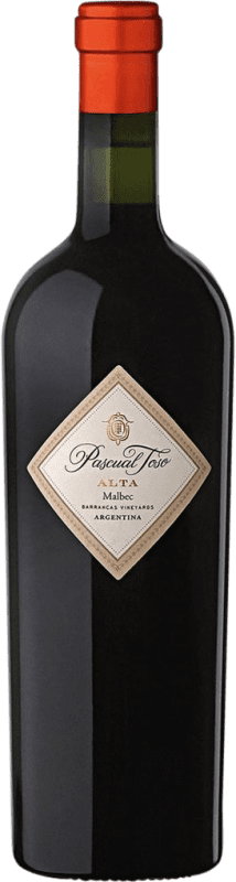 32,95 € Free Shipping | Red wine Pascual Toso Alta I.G. Mendoza Mendoza Argentina Malbec Bottle 75 cl