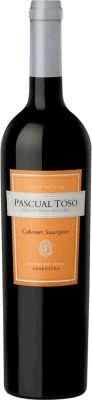 11,95 € Envio grátis | Vinho Tinto Pascual Toso I.G. Mendoza Mendoza Argentina Cabernet Sauvignon 75 cl