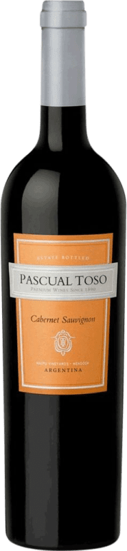 11,95 € 送料無料 | 赤ワイン Pascual Toso I.G. Mendoza メンドーサ アルゼンチン Cabernet Sauvignon ボトル 75 cl