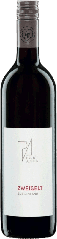 17,95 € Spedizione Gratuita | Vino rosso Paul Achs I.G. Burgenland Burgenland Austria Zweigelt Bottiglia 75 cl