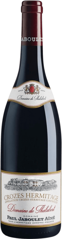 81,95 € Envio grátis | Vinho tinto Paul Jaboulet Aîné Domaine de Thalabert Rouge A.O.C. Crozes-Hermitage Rhône França Syrah Garrafa Magnum 1,5 L