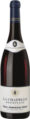 183,95 € Envio grátis | Vinho tinto Paul Jaboulet Aîné La Chapelle A.O.C. Hermitage Rhône França Syrah Garrafa 75 cl