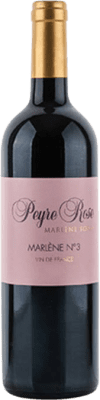 153,95 € Бесплатная доставка | Красное вино Peyre Rose Marlene Nº 3 Лангедок-Руссильон Франция Syrah, Grenache бутылка 75 cl