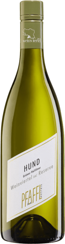 19,95 € Envio grátis | Vinho branco Pfaffl Hund Reserva D.A.C. Weinviertel Áustria Grüner Veltliner Garrafa 75 cl