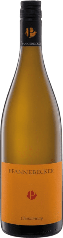 12,95 € Бесплатная доставка | Белое вино Pfannebecker сухой Q.b.A. Rheinhessen Rheinhessen Германия Chardonnay бутылка 75 cl