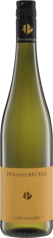 15,95 € Бесплатная доставка | Белое вино Pfannebecker Goldmuskateller сухой Q.b.A. Rheinhessen Rheinhessen Германия Muscat бутылка 75 cl