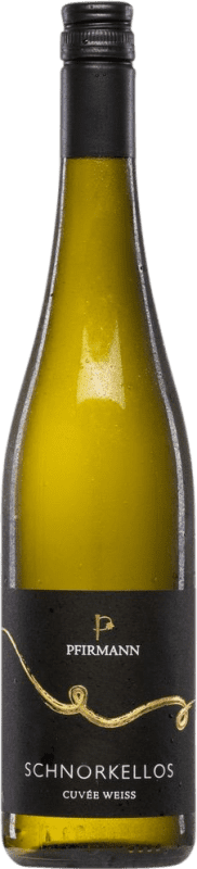 10,95 € 送料無料 | 白ワイン Pfirmann Schnörkellos Cuvée Gelber Muskateller Q.b.A. Pfälz Pfälz ドイツ Nebbiolo, Riesling, Muscat ボトル 75 cl