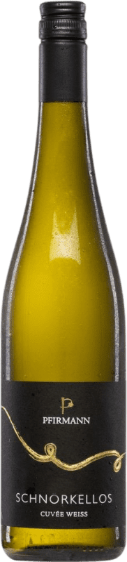14,95 € Free Shipping | White wine Pfirmann Schnörkellos Cuvée Gelber Muskateller Q.b.A. Pfälz Pfälz Germany Nebbiolo, Riesling, Muscat Bottle 75 cl