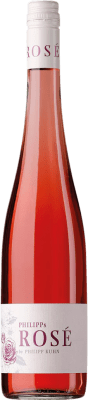 15,95 € 免费送货 | 玫瑰酒 Philipp Kuhn Rosé 干 Q.b.A. Pfälz 普法尔茨 德国 Merlot, Cabernet Sauvignon, Pinot Black, Blaufränkisch 瓶子 75 cl