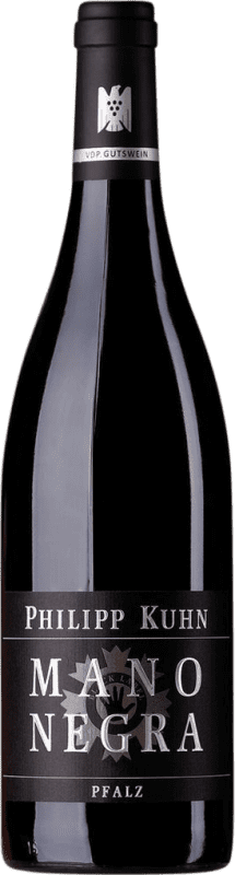 18,95 € Envio grátis | Vinho tinto Philipp Kuhn Mano Negra Cuvée Seco Q.b.A. Pfälz Pfälz Alemanha Cabernet Sauvignon, Blaufränkisch Garrafa 75 cl