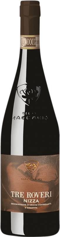 26,95 € Spedizione Gratuita | Vino rosso Pico Maccario Tre Roveri in Christmas Superiore D.O.C.G. Nizza Piemonte Italia Sangiovese, Barbera Bottiglia 75 cl