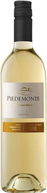 8,95 € Envoi gratuit | Vin blanc Piedemonte Gamma Blanco D.O. Navarra Navarre Espagne Viura, Chardonnay, Muscat Bouteille 75 cl