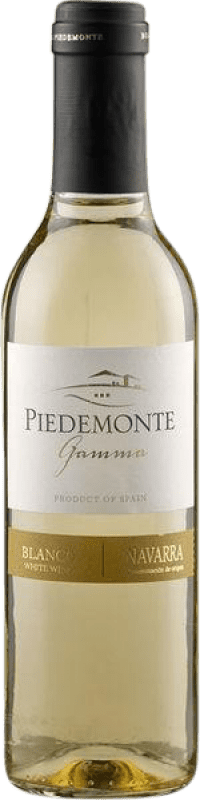 4,95 € 免费送货 | 白酒 Piedemonte Gamma Blanco D.O. Navarra 纳瓦拉 西班牙 Viura, Chardonnay, Muscat 半瓶 37 cl