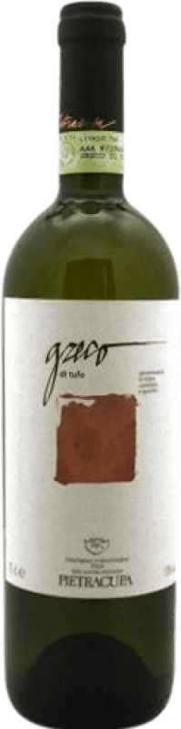 26,95 € Бесплатная доставка | Белое вино Pietracupa D.O.C.G. Greco di Tufo  Италия Greco бутылка 75 cl