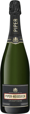 78,95 € 免费送货 | 白起泡酒 Piper-Heidsieck Vintage 香槟 A.O.C. Champagne 香槟酒 法国 Nebbiolo, Chardonnay 瓶子 75 cl