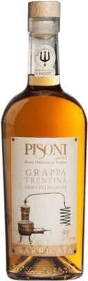 Aguardente Grappa Pisoni Barricata Trentin Gewürztraminer 70 cl