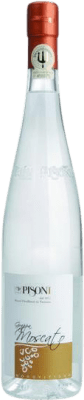 53,95 € Envio grátis | Aguardente Grappa Pisoni D.O.C. Trentino Trentino Itália Mascate Garrafa 70 cl