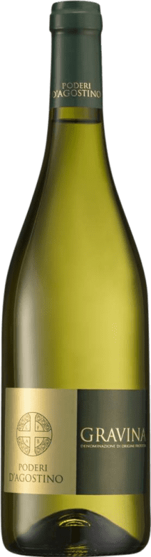 17,95 € 免费送货 | 白酒 Poderi d'Agostino D.O.C. Gravina 意大利 Malvasía, Greco 瓶子 75 cl