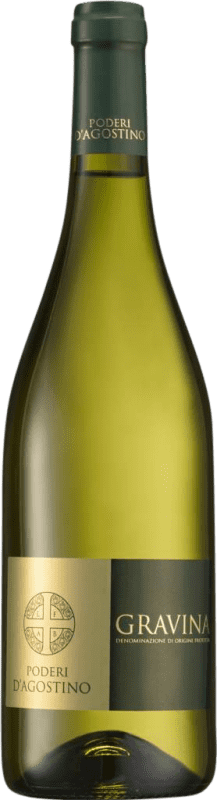 14,95 € Envio grátis | Vinho Branco Poderi d'Agostino D.O.C. Gravina Itália Malvasia, Greco Eco — Biológico 75 cl