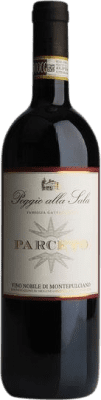 39,95 € Бесплатная доставка | Красное вино Poggio alla Sala Parceto D.O.C.G. Vino Nobile di Montepulciano Италия Prugnolo Gentile бутылка 75 cl